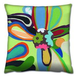 Aberto Design Cojín Multicolor 43 x 43 cm